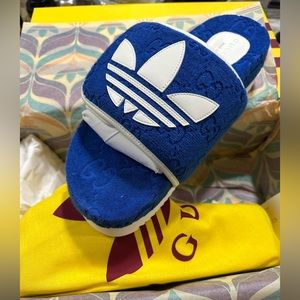 GUCCIxADIDAS MAGIC SPONGE SLIDE Brand New In Box